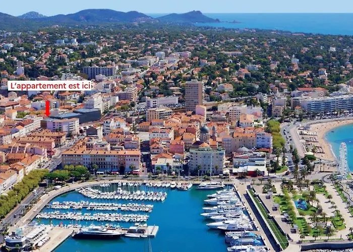 Apartment Honore, Veritable Tout A Pied, Plein Centre-ville, Plage A 5min A Pied Saint-Raphael (Var)