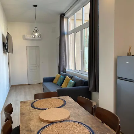 Honore, Veritable Tout A Pied, Plein Centre-ville, Plage A 5min A Pied Lejlighed *